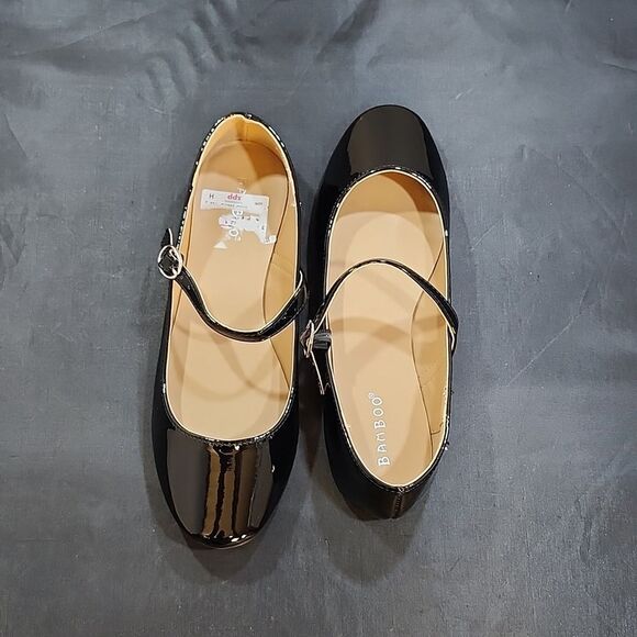 BRAND NEW BAMBOO GITANA ROUND TOE MARY-JANE STYLE FLAT SHOES - Picture 4 of 15
